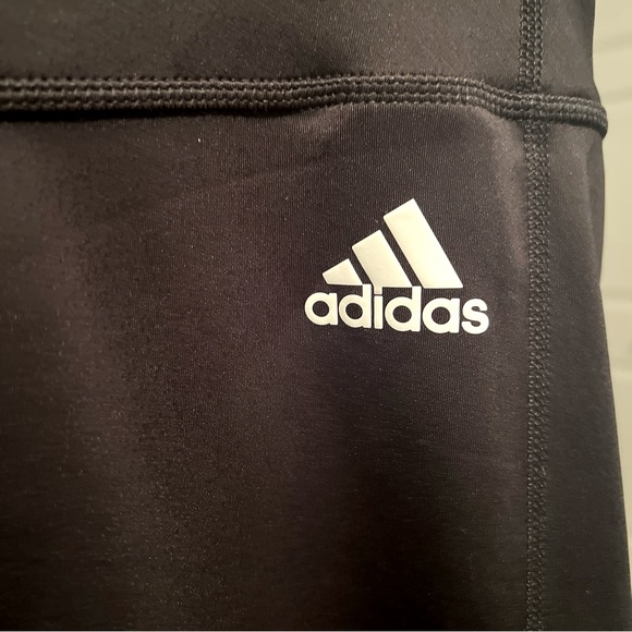 New Adidas Leggings Women’s Large Training Tights 7/8 length Highrise PrimeGreen - Picture 5 of 11